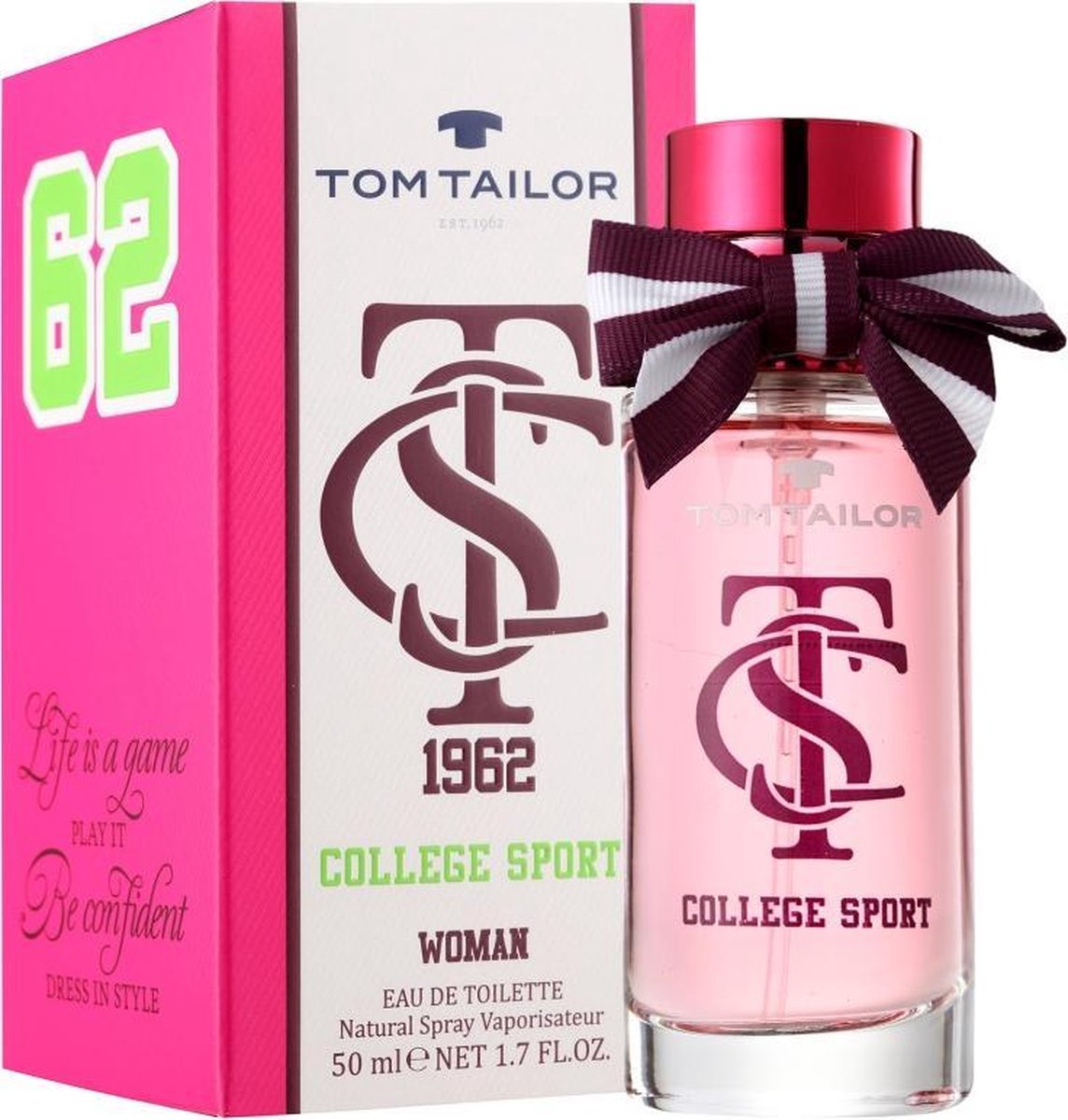 Tom Tailor College Sport Woman Edt Spray 50ml | bol.com