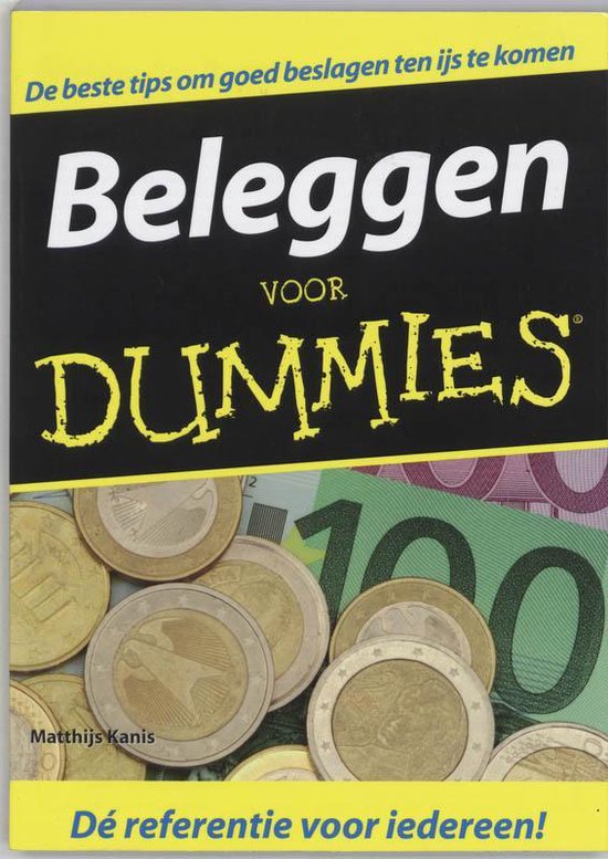 Cover van het boek 'Beleggen voor Dummies' van Matthijs Kanis