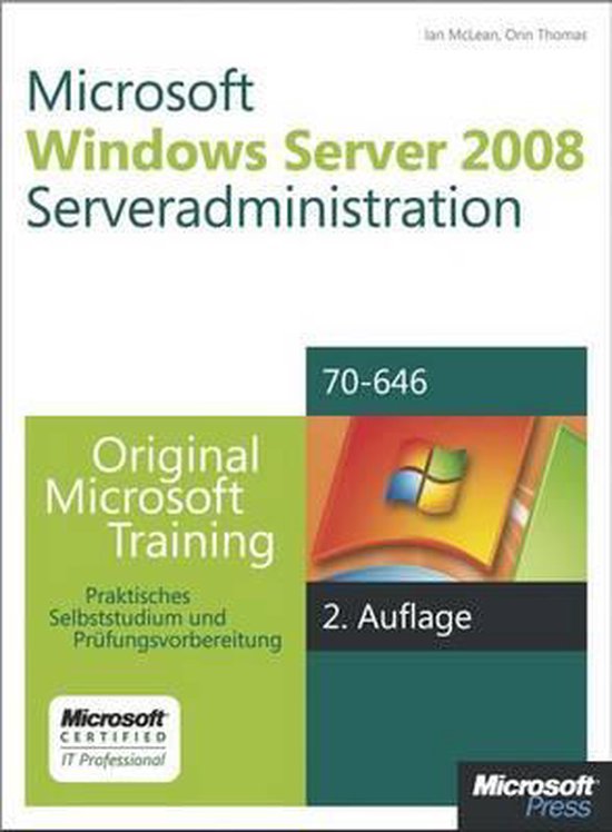 Microsoft Windows Server 2008 Serveradministration - Origina ... - cover