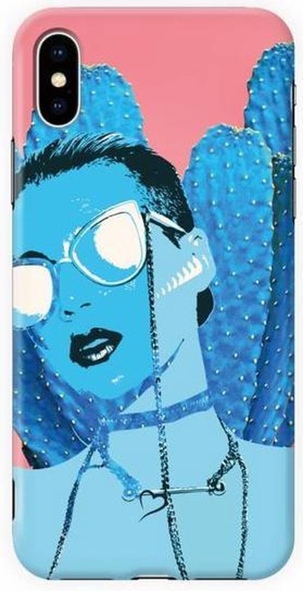 Fashionthings Cactus is your friend iPhone XS Max Hoesje / Cover - Eco-friendly - Softcase
