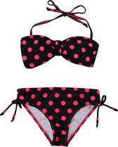 Boobs en Bloomers zwart/rood dots bikini Pien XS