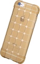 Rock Cubee Telefoonhoesje geschikt voor Apple iPhone 6/6s Hoesje Flexibel TPU Backcover - Goud