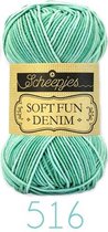 Scheepjes Softfun Denim - 516 Mint