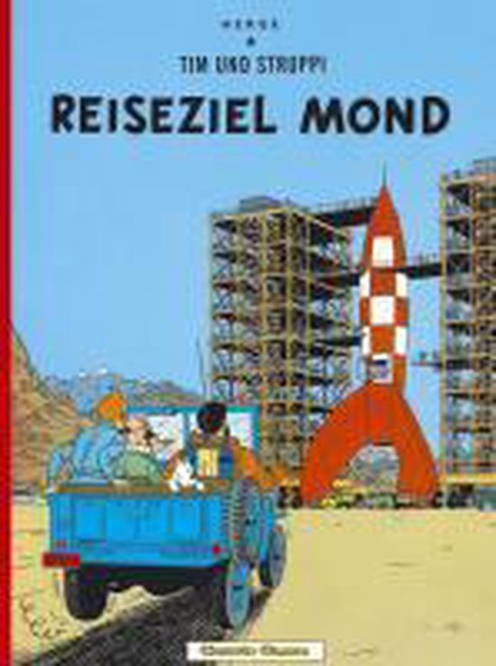 Tim und Struppi 15. Reiseziel Mond - cover