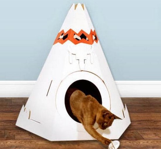 | Teepee Cat Play House Cat Play Tent | Trendx