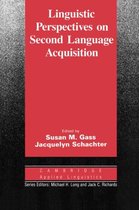Cambridge Applied Linguistics- Linguistic Perspectives on Second Language Acquisition