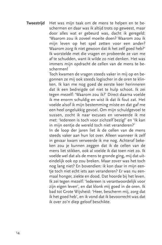 Tekstpagina met kopje 'Tweetalig' en alinea's tekst.