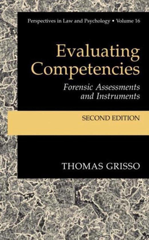 Evaluating Competencies - cover