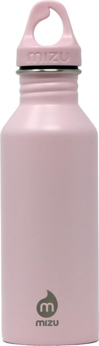 Mizu Drinkfles M5 Soft Pink Duurzame RVS Waterfles 500 ml - Roze