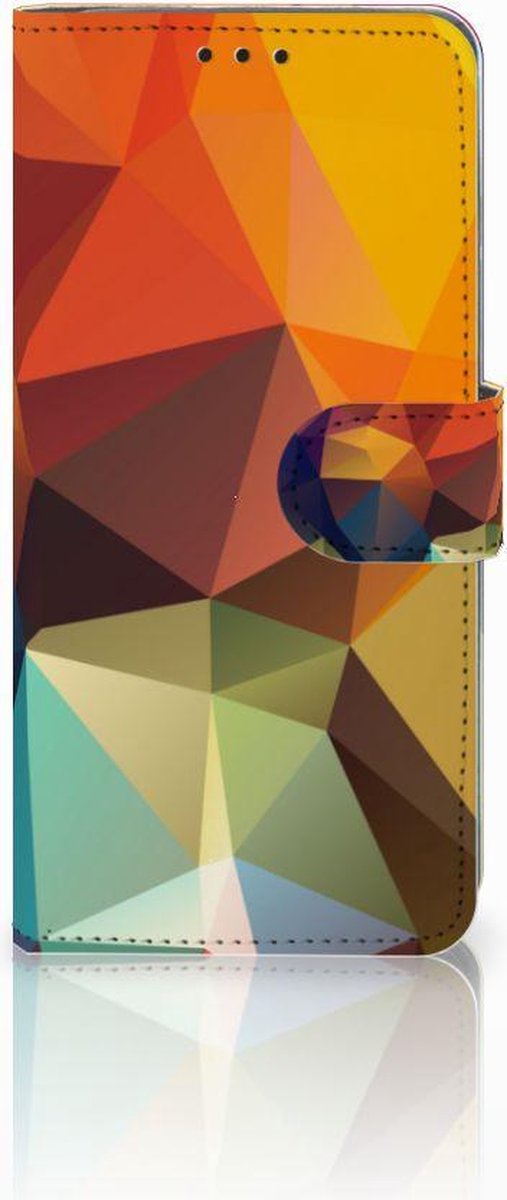 Huawei P30 Pro Book Case Polygon Color