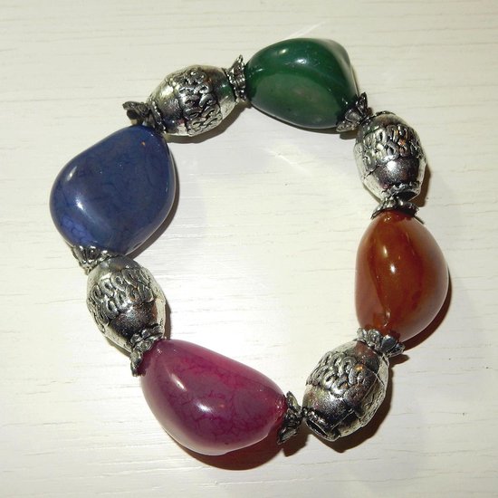 Zilveren Armband Met Edelsteen