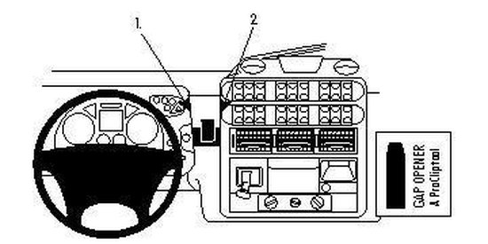 Brodit Proclip Center Mount (853970)