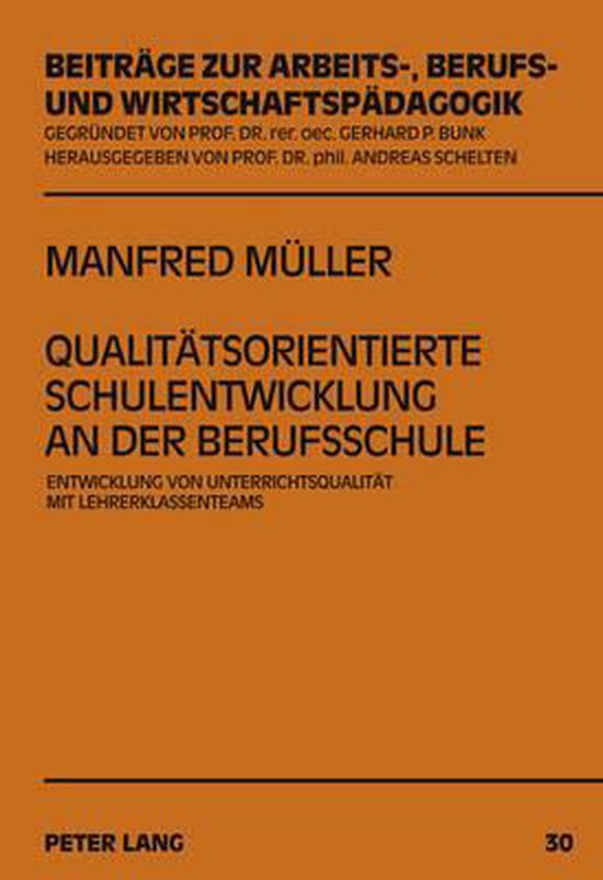 Qualitätsorientierte Schulentwicklung an der Berufsschule - cover