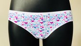 DICE Dames Bikini Slip love 2-Pak L / 2e verrassingspakje GRATIS