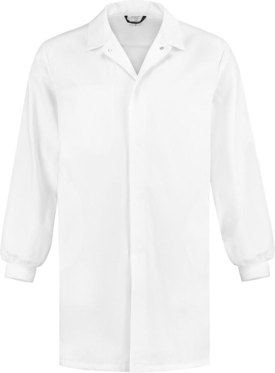 Jaquette Yoworkwear Food (longue) avec poignets - blanc - taille S
