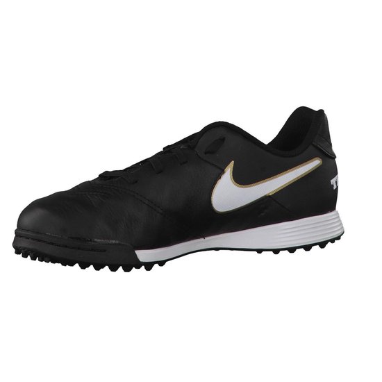 Nike - Tiempo Legend VI TF - Kunstgras Kinderschoenen - 38 - Zwart | bol.com