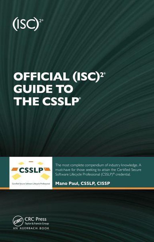(ISC)2 Press - Official (ISC)2 Guide to the CSSLP - cover