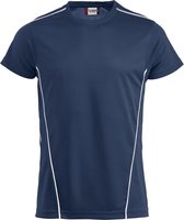 Clique Ice Sport T Navy / White taille XL