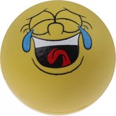 Toyrific Stuiterbal Smiley 6,3 Cm Geel