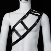 Banoch | Chest gladiator harness Robert - imitatie leren harnas voor man