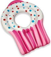 Opblaasbare Cupcake Zwemband voor Kinderen en Volwassenen – 120x90 cm