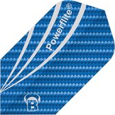 Bull's Flights Powerflite Fibre Slim 100 Micron Blauw