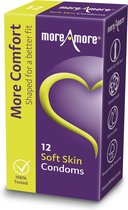 MoreAmore Soft Skin - 12 stuks - Condooms