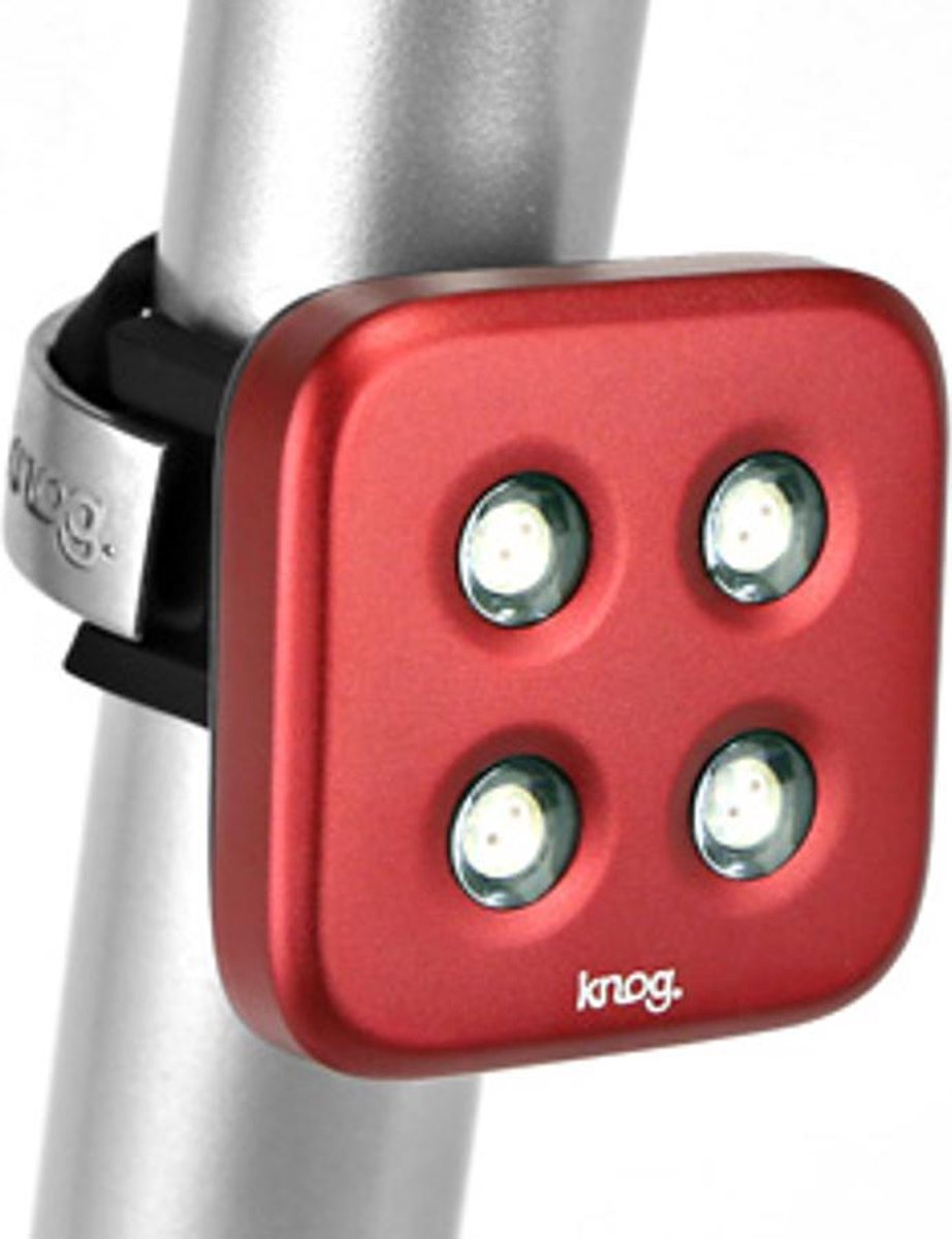 Knog Blinder fietsverlichting 4 rode LED, standaard rood