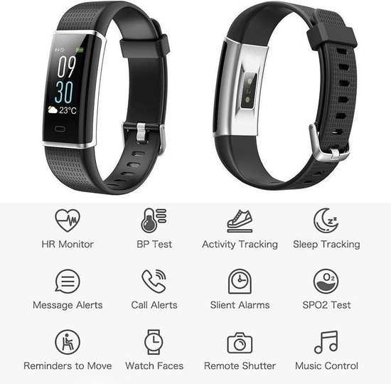 Activity Tracker 130C met Hartslagmeter Fitness Armband