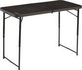Table de camping Claros L d'Outwell Furniture - Noir