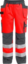 FE Engel Werkbroek EN 20471 + Holsterzak 2502-775 - Rood/Grijs 4725 - 64