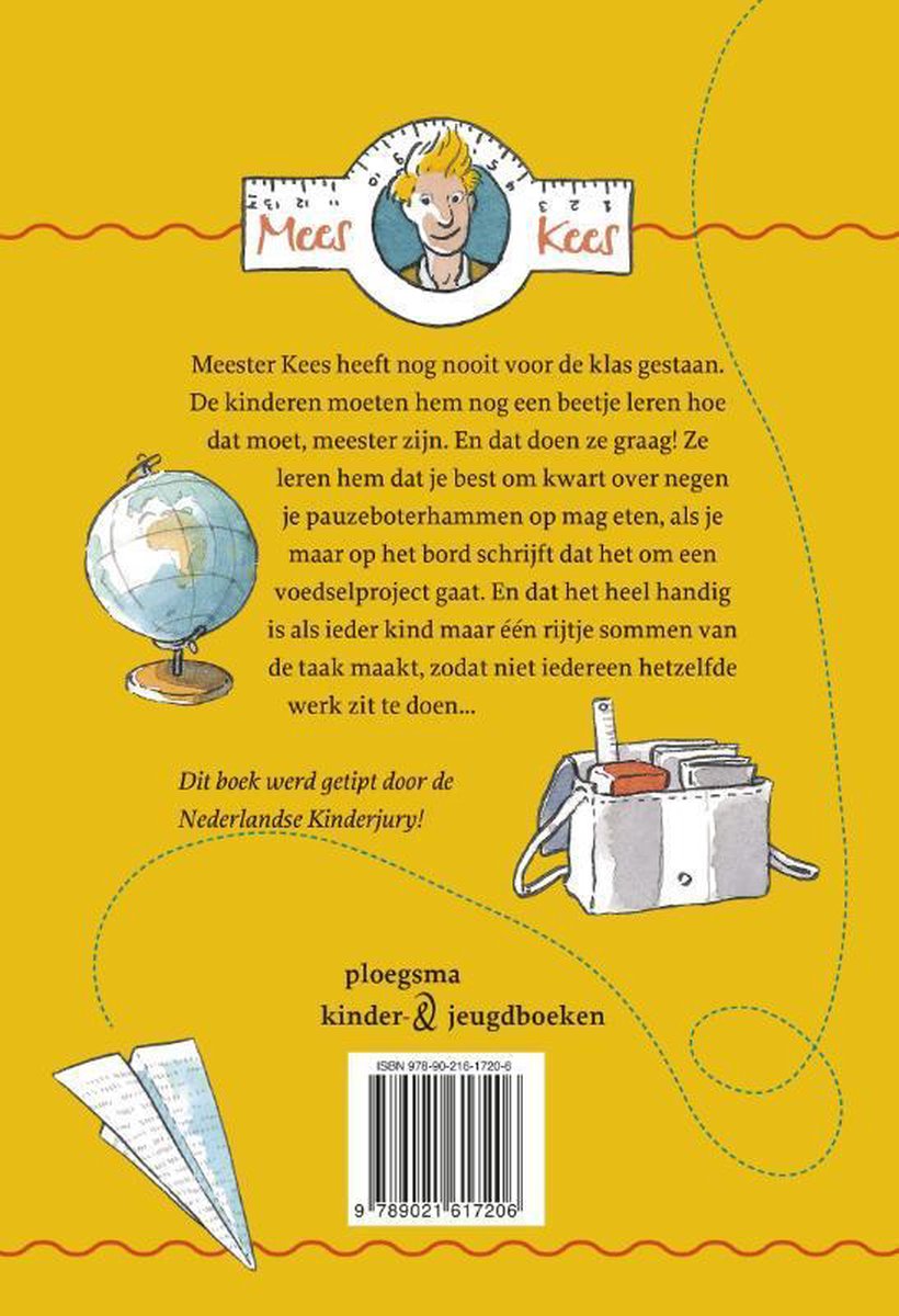 Mees Kees  -   Een pittig klasje - back cover