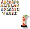 Houten naam letter clown,  i