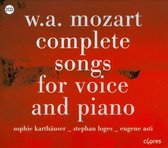 Sophie Karthäuser, Stephan Loges, Eugene Asti - W.A. Mozart Complete Songs For Voice And Piano (2 CD)