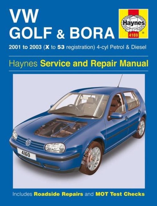 Boek cover VW Golf & Bora van Haynes Publishing (Paperback)