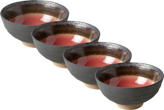 Cosy & Trendy 5463312 Ciotola Misha - Diametro 11,5 Cm, Colore Arancio, Design Moderno - 5