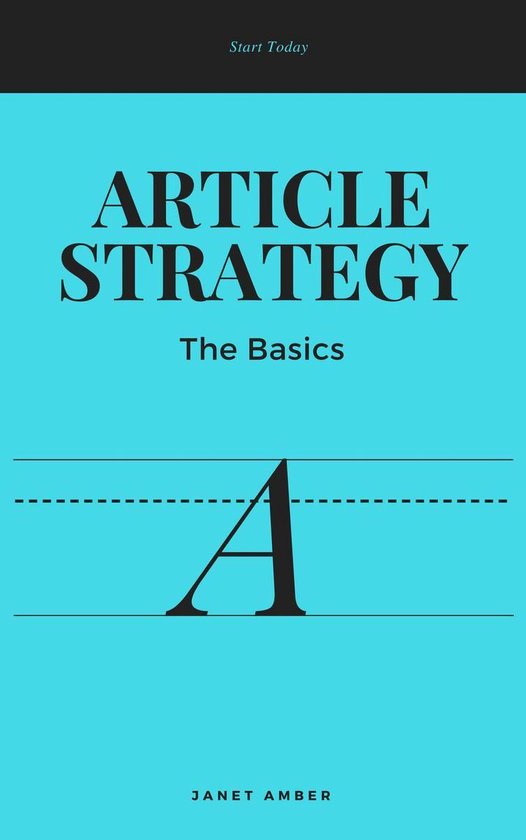 Article Strategy; The Basics - cover
