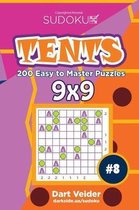 Sudoku Tents - 200 Easy to Master Puzzles 9x9 (Volume 8)
