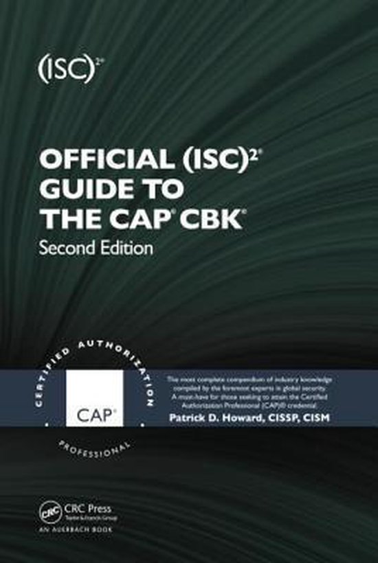 Official (Isc)2 Guide To The Cap Cbk - cover