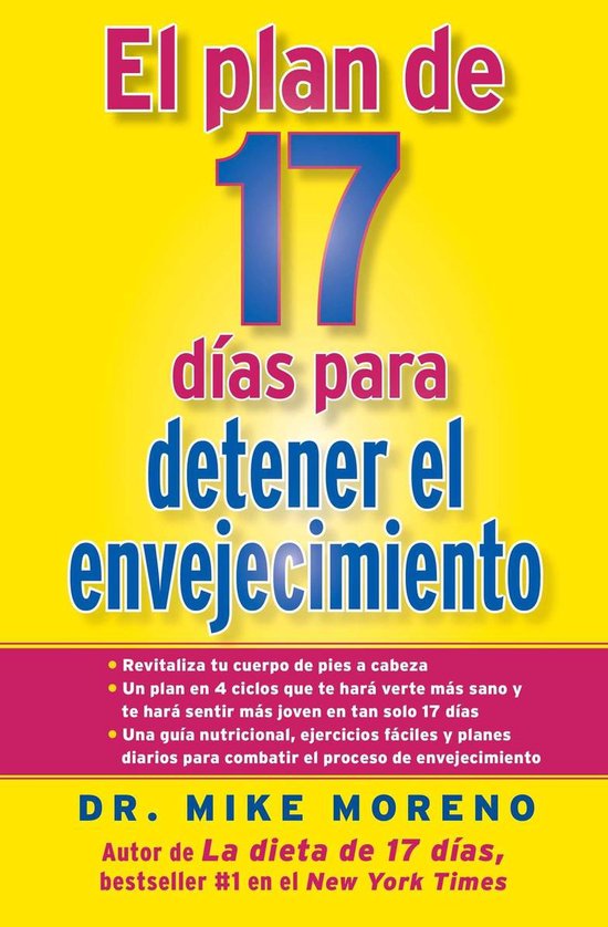 El Plan de 17 dias para detener el envejecimiento - cover