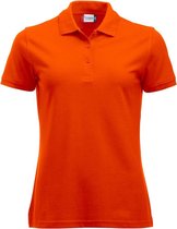 Clique Manhattan Dames Polo Signaaloranje maat XXL