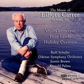 Violin Concerto/Four Lauds/Holiday Overture
