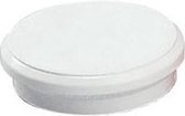 Whiteboard Magneten -10 stuks - Wit - Rond 2,4 cm