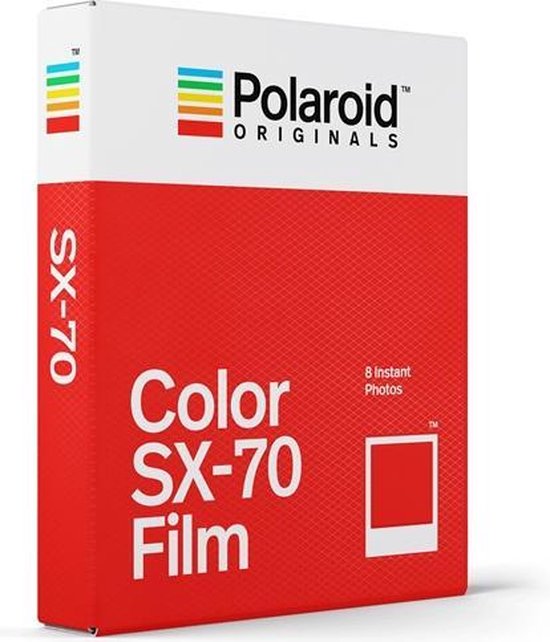 Pest munt Avonturier Polaroid Color SX-70 Film - 1x8 stuks | bol.com