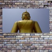 Tuindoek | Tuinposter - Gouden Buddha