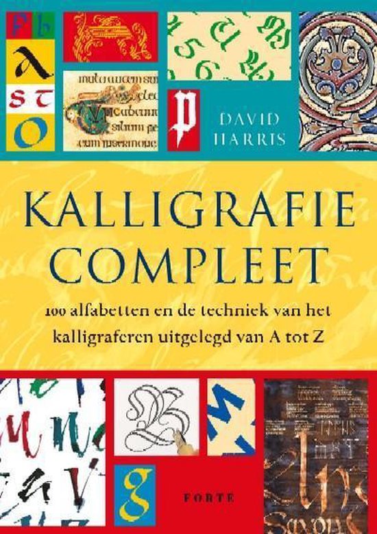 Cover van het boek 'Kalligrafie compleet' van David Harris