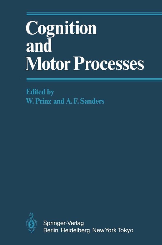 Behavioral Science and Psychology (R0) - Cognition and Motor ... - cover