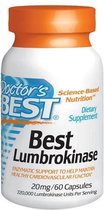 Best Lumbrokinase 20 mg (60 Capsules) - Doctor's Best