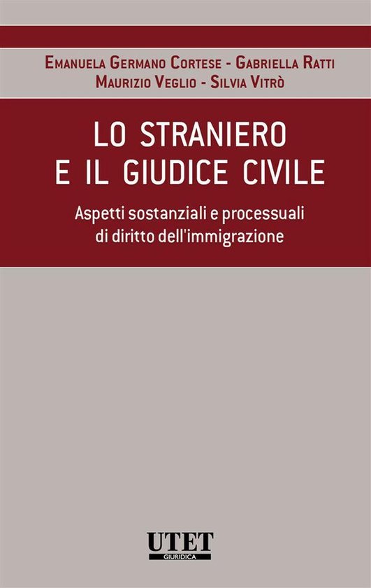 Lo straniero e il giudice civile. Aspetti sostanzali e proce ... - cover