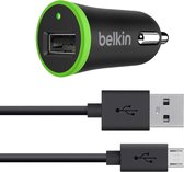 Belkin Universele USB Autolader Met Micro USB Kabel 2.1 Amp Zwart